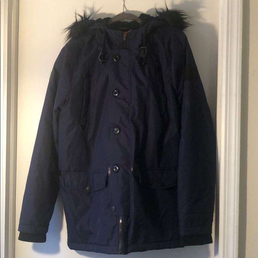 Faux Fur Trimmed Parka - Picture 3 of 6